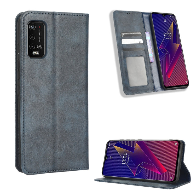 Magnetic Buckle Retro Texture Leather Phone Case, For Realme C33 4G, For T-Mobile Revvl 6 5G, For T-Mobile REVVL 6 Pro 5G, For vivo V25 5G /  X80 Lite, For vivo V25 Pro / S15 Pro, For vivo Y35 4G / Y22s 4G / Y22 4G 2022, For Wiko Power U20 / U10       ...