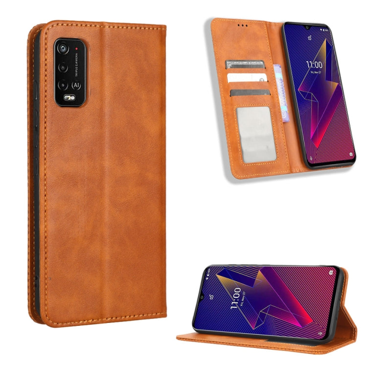 Magnetic Buckle Retro Texture Leather Phone Case, For Realme C33 4G, For T-Mobile Revvl 6 5G, For T-Mobile REVVL 6 Pro 5G, For vivo V25 5G /  X80 Lite, For vivo V25 Pro / S15 Pro, For vivo Y35 4G / Y22s 4G / Y22 4G 2022, For Wiko Power U20 / U10       ...