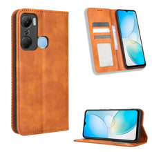 Load image into Gallery viewer, Magnetic Buckle Retro Texture Leather Phone Case, For Realme C33 4G, For T-Mobile Revvl 6 5G, For T-Mobile REVVL 6 Pro 5G, For vivo V25 5G /  X80 Lite, For vivo V25 Pro / S15 Pro, For vivo Y35 4G / Y22s 4G / Y22 4G 2022, For Wiko Power U20 / U10       ...