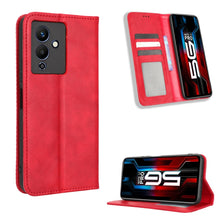 Load image into Gallery viewer, Magnetic Buckle Retro Texture Leather Phone Case, For Realme C33 4G, For T-Mobile Revvl 6 5G, For T-Mobile REVVL 6 Pro 5G, For vivo V25 5G /  X80 Lite, For vivo V25 Pro / S15 Pro, For vivo Y35 4G / Y22s 4G / Y22 4G 2022, For Wiko Power U20 / U10       ...