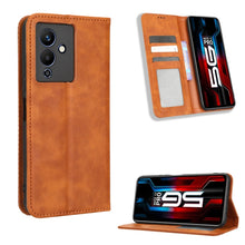 Load image into Gallery viewer, Magnetic Buckle Retro Texture Leather Phone Case, For Realme C33 4G, For T-Mobile Revvl 6 5G, For T-Mobile REVVL 6 Pro 5G, For vivo V25 5G /  X80 Lite, For vivo V25 Pro / S15 Pro, For vivo Y35 4G / Y22s 4G / Y22 4G 2022, For Wiko Power U20 / U10       ...