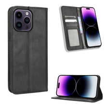 Load image into Gallery viewer, Magnetic Buckle Retro Texture Leather Phone Case, For Sony Xperia 5 IV, For Sharp Aquos Sense7 Plus, For Sharp Aquos Sense7, For iPhone 14 Plus, For iPhone 14 Pro Max, For Xiaomi 12T / Redmi K50 Ultra, For iPhone 14 Pro, For Xiaomi Poco C40            ...