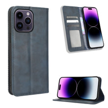 Load image into Gallery viewer, Magnetic Buckle Retro Texture Leather Phone Case, For Sony Xperia 5 IV, For Sharp Aquos Sense7 Plus, For Sharp Aquos Sense7, For iPhone 14 Plus, For iPhone 14 Pro Max, For Xiaomi 12T / Redmi K50 Ultra, For iPhone 14 Pro, For Xiaomi Poco C40            ...