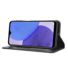 Load image into Gallery viewer, Magnetic Buckle Retro Texture Leather Phone Case, For Samsung Galaxy A23e / A23s / A23 5G JP, For Sony Xperia 5 IV, For Sharp Aquos Sense7 Plus, For Sharp Aquos Sense7, For iPhone 14 Plus, For iPhone 14 Pro Max, For Xiaomi 12T / Redmi K50 Ultra        ...