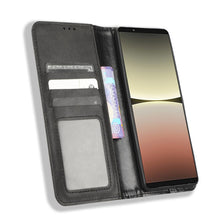 Load image into Gallery viewer, Magnetic Buckle Retro Texture Leather Phone Case, For Sony Xperia 5 IV, For Sharp Aquos Sense7 Plus, For iPhone 14 Plus, For Sharp Aquos Sense7, For Xiaomi 12T / Redmi K50 Ultra, For iPhone 14 Pro Max, For iPhone 14 Pro, For Xiaomi Poco C40            ...