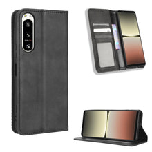Load image into Gallery viewer, Magnetic Buckle Retro Texture Leather Phone Case, For Sony Xperia 5 IV, For Sharp Aquos Sense7 Plus, For iPhone 14 Plus, For Sharp Aquos Sense7, For Xiaomi 12T / Redmi K50 Ultra, For iPhone 14 Pro Max, For iPhone 14 Pro, For Xiaomi Poco C40            ...