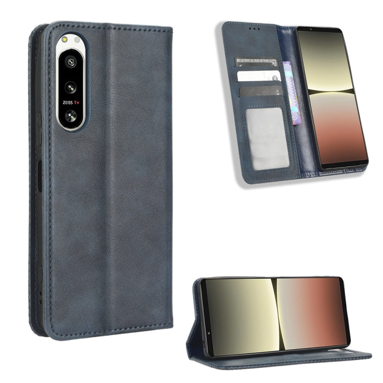 Magnetic Buckle Retro Texture Leather Phone Case, For Sony Xperia 5 IV, For Sharp Aquos Sense7 Plus, For iPhone 14 Plus, For Sharp Aquos Sense7, For Xiaomi 12T / Redmi K50 Ultra, For iPhone 14 Pro Max, For iPhone 14 Pro, For Xiaomi Poco C40            ...