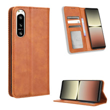 Load image into Gallery viewer, Magnetic Buckle Retro Texture Leather Phone Case, For Sony Xperia 5 IV, For Sharp Aquos Sense7 Plus, For iPhone 14 Plus, For Sharp Aquos Sense7, For Xiaomi 12T / Redmi K50 Ultra, For iPhone 14 Pro Max, For iPhone 14 Pro, For Xiaomi Poco C40            ...