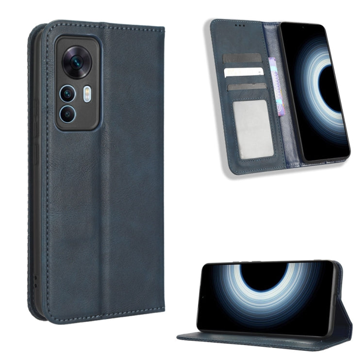 Magnetic Buckle Retro Texture Leather Phone Case, For Sony Xperia 5 IV, For Sharp Aquos Sense7 Plus, For iPhone 14 Plus, For Sharp Aquos Sense7, For Xiaomi 12T / Redmi K50 Ultra, For iPhone 14 Pro Max, For iPhone 14 Pro, For Xiaomi Poco C40            ...