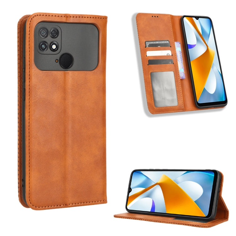 Magnetic Buckle Retro Texture Leather Phone Case, For Samsung Galaxy A23e / A23s / A23 5G JP, For Sony Xperia 5 IV, For Sharp Aquos Sense7 Plus, For Sharp Aquos Sense7, For iPhone 14 Plus, For iPhone 14 Pro Max, For Xiaomi 12T / Redmi K50 Ultra        ...