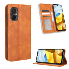 Load image into Gallery viewer, Magnetic Buckle Retro Texture Leather Phone Case, For Samsung Galaxy A23e / A23s / A23 5G JP, For Sony Xperia 5 IV, For Sharp Aquos Sense7 Plus, For Sharp Aquos Sense7, For iPhone 14 Plus, For iPhone 14 Pro Max, For Xiaomi 12T / Redmi K50 Ultra        ...