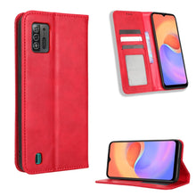 Load image into Gallery viewer, Magnetic Buckle Retro Texture Leather Phone Case, For UMIDIGI F3 5G / 4G / F3S / F3 SE, For UMIDIGI Power 7 / Power 7S, For ZTE Blade A52 Lite, For ZTE Blade A72 5G, For Cubot Pocket