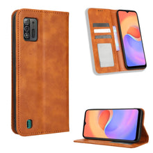 Load image into Gallery viewer, Magnetic Buckle Retro Texture Leather Phone Case, For UMIDIGI F3 5G / 4G / F3S / F3 SE, For UMIDIGI Power 7 / Power 7S, For ZTE Blade A52 Lite, For ZTE Blade A72 5G, For Cubot Pocket