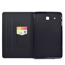 Load image into Gallery viewer, Electric Pressed Left Right Flat Feather Case with Sleep Function Pen Cover &amp; Card Slot &amp; Holder, For Galaxy Tab E T560, For iPad 2 / 3 / 4, For iPad Air, For iPad mini  2 / 3 / 4 / 5, For Huawei T5-10.0, For Huawei T1-701U (7.0), For Huawei T1-A21W (9...
