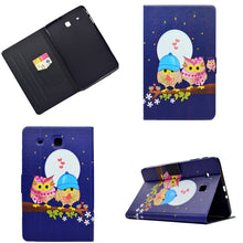 Load image into Gallery viewer, Electric Pressed Left Right Flat Feather Case with Sleep Function Pen Cover &amp; Card Slot &amp; Holder, For Galaxy Tab E T560, For iPad 2 / 3 / 4, For iPad Air, For iPad mini  2 / 3 / 4 / 5, For Huawei T5-10.0, For Huawei T1-701U (7.0), For Huawei T1-A21W (9...