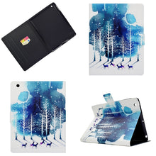 Load image into Gallery viewer, Electric Pressed Left Right Flat Feather Case with Sleep Function Pen Cover &amp; Card Slot &amp; Holder, For Galaxy Tab E T560, For iPad 2 / 3 / 4, For iPad Air, For iPad mini  2 / 3 / 4 / 5, For Huawei T5-10.0, For Huawei T1-701U (7.0), For Huawei T1-A21W (9...