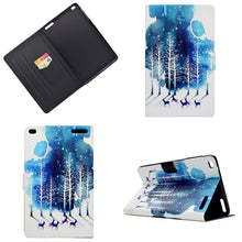 Load image into Gallery viewer, Electric Pressed Left Right Flat Feather Case with Sleep Function Pen Cover &amp; Card Slot &amp; Holder, For Galaxy Tab E T560, For iPad 2 / 3 / 4, For iPad Air, For iPad mini  2 / 3 / 4 / 5, For Huawei T5-10.0, For Huawei T1-701U (7.0), For Huawei T1-A21W (9...