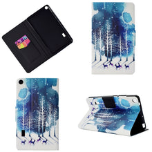 Load image into Gallery viewer, Electric Pressed Left Right Flat Feather Case with Sleep Function Pen Cover &amp; Card Slot &amp; Holder, For Galaxy Tab E T560, For iPad 2 / 3 / 4, For iPad Air, For iPad mini  2 / 3 / 4 / 5, For Huawei T5-10.0, For Huawei T1-701U (7.0), For Huawei T1-A21W (9...