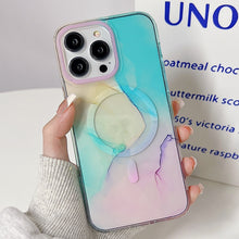 Load image into Gallery viewer, Marble Dual-side Laminating Magsafe Phone Case, For iPhone 14 Plus, For iPhone 14 Pro, For iPhone 14 Pro Max