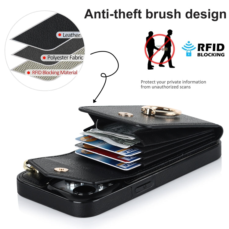 Anti-theft RFID Card Slot Phone Case, For iPhone 12 Pro, For iPhone 12, For iPhone 12 mini, For iPhone 11 Pro Max, For iPhone 11 Pro, For iPhone 11