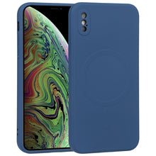 Load image into Gallery viewer, Liquid Silicone Full Coverage Shockproof Magsafe Phone Case, For iPhone X / XS, For iPhone XR, For iPhone XS Max