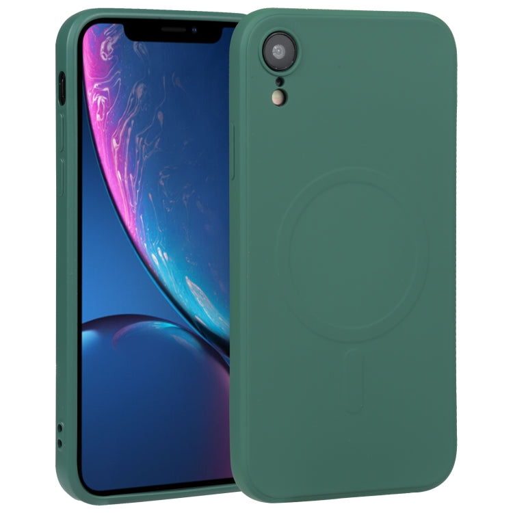 Liquid Silicone Full Coverage Shockproof Magsafe Phone Case, For iPhone X / XS, For iPhone XR, For iPhone XS Max