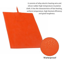 Load image into Gallery viewer, 15 x 20cm Car Engine Oil Pan Sump Tank Heater Pad, 15 x 20cm, US Plug, 15 x 20cm, EU Plug