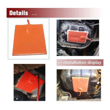 Load image into Gallery viewer, 15 x 20cm Car Engine Oil Pan Sump Tank Heater Pad, 15 x 20cm, US Plug, 15 x 20cm, EU Plug
