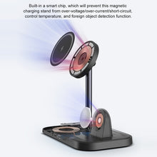 Load image into Gallery viewer, WA22 3 in 1 Magnetic Wireless Charger Phone Holder, WA22