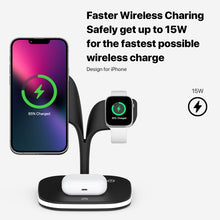 Load image into Gallery viewer, YM-UD22 15W 5 in 1 Magnetic Wireless Charger with Stand Function