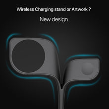 Load image into Gallery viewer, YM-UD22 15W 5 in 1 Magnetic Wireless Charger with Stand Function