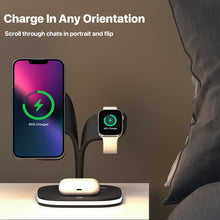 Load image into Gallery viewer, YM-UD22 15W 5 in 1 Magnetic Wireless Charger with Stand Function