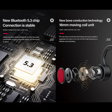 Load image into Gallery viewer, Lenovo X3 Pro Bone Conduction Wireless Bluetooth 5.3 Sports Earphones with Mic