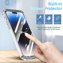 Load image into Gallery viewer, 360 Full Body Clear Four Corner Airbags Phone Case, For iPhone 14 Pro
