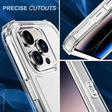 Load image into Gallery viewer, 360 Full Body Clear Four Corner Airbags Phone Case, For iPhone 14 Pro