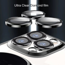 Load image into Gallery viewer, Electroplating PC Astronaut Holder Phone Case with Lens Film, For iPhone 12 Pro Max, For iPhone 11, For iPhone 11 Pro, For iPhone 11 Pro Max