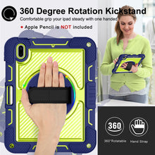 Load image into Gallery viewer, 360 Degree Rotation Contrast Color Shockproof Silicone + PC Tablet Case, For iPad 10th Gen 10.9 2022