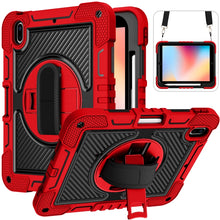 Load image into Gallery viewer, 360 Degree Rotation Contrast Color Shockproof Silicone + PC Tablet Case, For iPad 10th Gen 10.9 2022