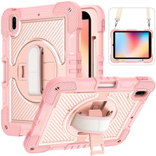 Load image into Gallery viewer, 360 Degree Rotation Contrast Color Shockproof Silicone + PC Tablet Case, For iPad 10th Gen 10.9 2022