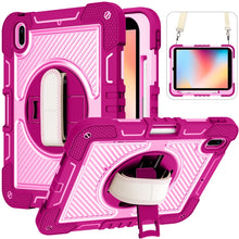 Load image into Gallery viewer, 360 Degree Rotation Contrast Color Shockproof Silicone + PC Tablet Case, For iPad 10th Gen 10.9 2022
