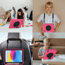 Load image into Gallery viewer, Rotary Grab Silicone And PC Tablet Case, For iPad 10th 10.9 2022