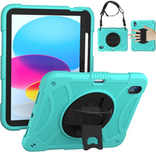 Load image into Gallery viewer, Rotary Grab Silicone And PC Tablet Case, For iPad 10th 10.9 2022