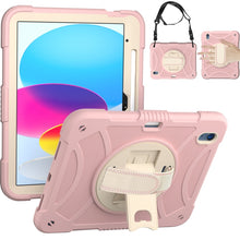 Load image into Gallery viewer, Rotary Grab Silicone And PC Tablet Case, For iPad 10th 10.9 2022