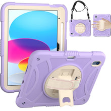 Load image into Gallery viewer, Rotary Grab Silicone And PC Tablet Case, For iPad 10th 10.9 2022
