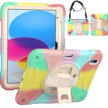 Load image into Gallery viewer, Rotary Grab Silicone And PC Tablet Case, For iPad 10th 10.9 2022
