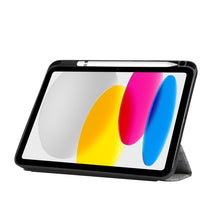 Load image into Gallery viewer, Three-fold Marble Texture Protective Tablet Case with Pen Slot, For iPad 10th Gen 10.9 2022
