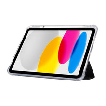 Load image into Gallery viewer, 3-folding Electric Pressed Skin Texture Leather Tablet Case, For iPad 10th Gen 10.9 2022