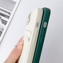 Load image into Gallery viewer, Crossbody Lanyard Elastic Silicone Card Holder Phone Case, For iPhone 11 Pro Max