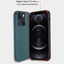 Load image into Gallery viewer, Lamb Grain PU Back Cover Phone Case, For iPhone 14, For iPhone 14 Plus, For iPhone 14 Pro, For iPhone 14 Pro Max, For iPhone 13 mini, For iPhone 13 Pro, For iPhone 13 Pro Max, For iPhone 12 / 12 Pro