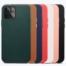Load image into Gallery viewer, Lamb Grain PU Back Cover Phone Case, For iPhone 14, For iPhone 14 Plus, For iPhone 14 Pro, For iPhone 14 Pro Max, For iPhone 13 mini, For iPhone 13 Pro, For iPhone 13 Pro Max, For iPhone 12 / 12 Pro